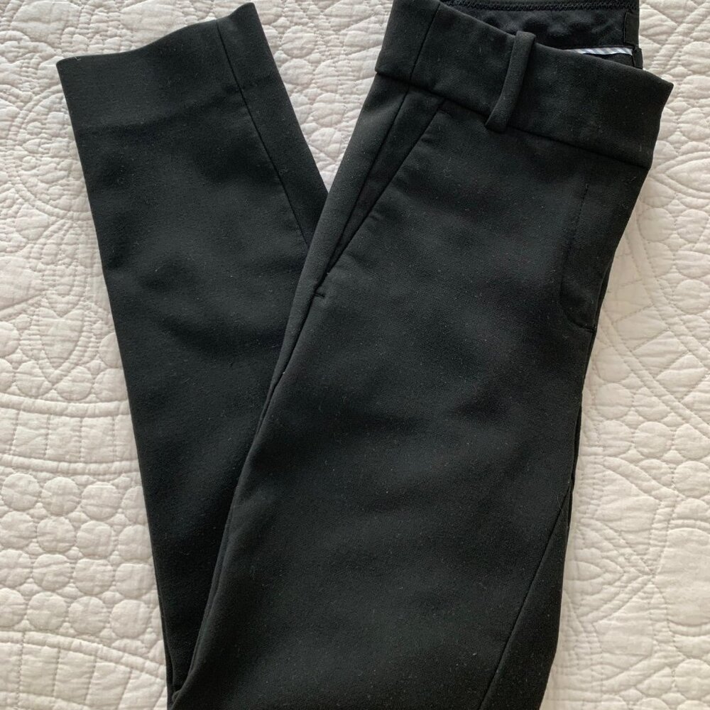 J.CREW 365 Cameron Black Stretch Dress Pants | Size 00 Petite